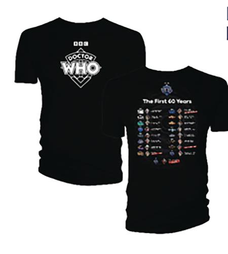 DOCTOR WHO BAND SZ S BLACK TS (Net) 