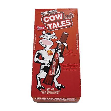 COW TALES CHOCOLATE/ BROWNIE CANDY 36PC CS (Net) 