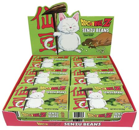 DBZ BOXED SENZU BEANS CANDY 12CT DIS (Net) 