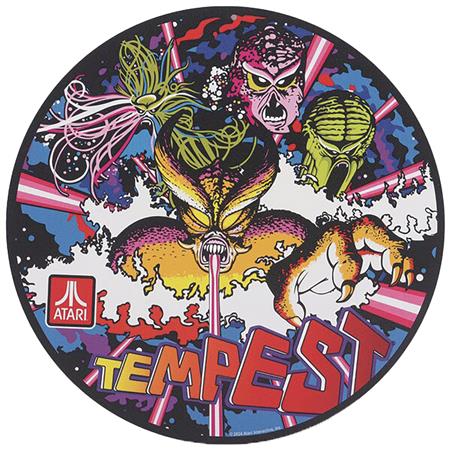 ATARI TEMPEST LOGO 11IN ROUND METAL SIGN (Net) 