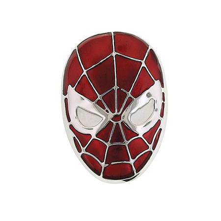 MARVEL SPIDER-MAN HEAD 3X4 BELT BUCKLE (Net) 