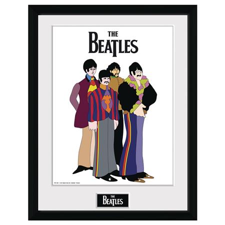 BEATLES YELLOW SUBMARINE GROUP FRAMED POSTER (Net) 