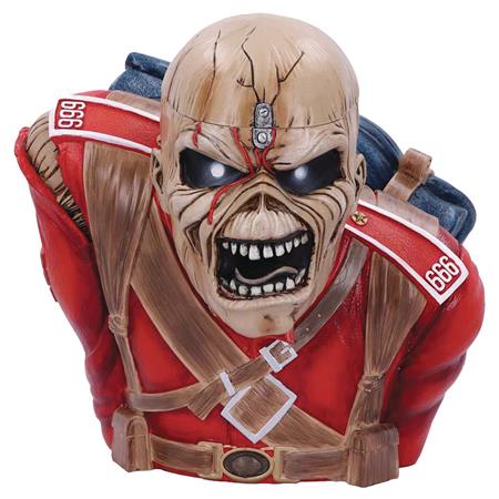 IRON MAIDEN THE TROOPER BUST BOX 10.4IN (Net) 