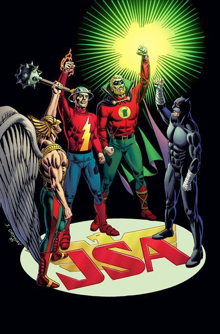 JSA #7 CVR C JERRY ORDWAY CARD STOCK VAR