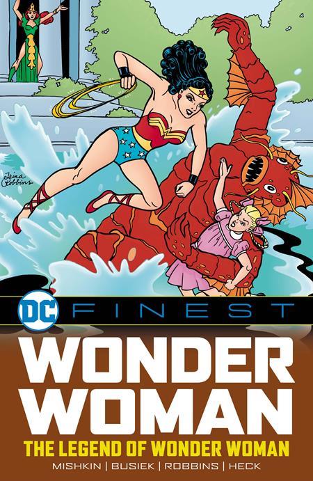 DC FINEST WONDER WOMAN THE LEGEND OF WONDER WOMAN TP