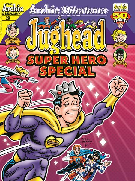 ARCHIE MILESTONES JUMBO COMICS DIGEST #29 JUGHEADS SUPERHERO SPECIAL