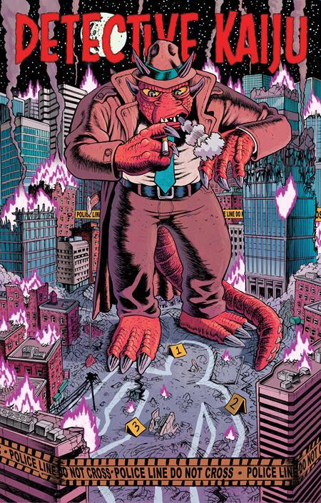 DETECTIVE KAIJU #1 (OF 4) CVR B JAKE SMITH VAR