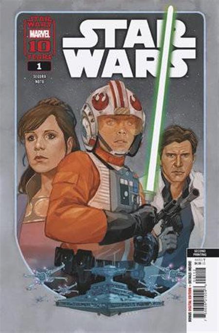 STAR WARS #1 2ND PTG PHIL NOTO VAR