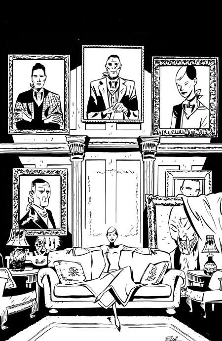 FALL OF THE HOUSE OF SLAUGHTER #1 D 1:10 INCV (FULL ART CHARRETIER)