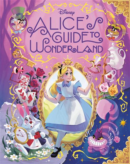 ALICE'S GUIDE TO WONDERLAND (DISNEY ALICE IN WONDERLAND) HC