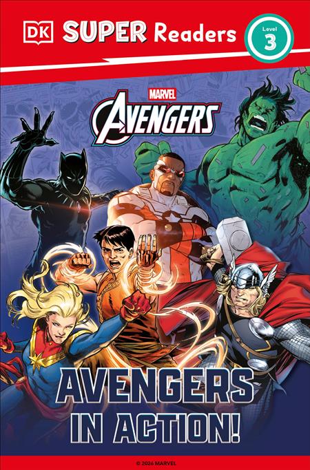 DK SUPER READERS LEVEL 3 MARVEL AVENGERS IN ACTION TP