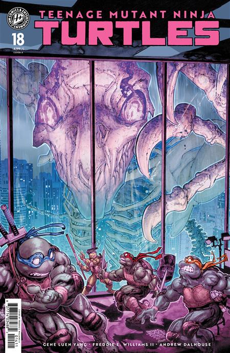 TEENAGE MUTANT NINJA TURTLES #18 COVER A (WILLIAMS II)