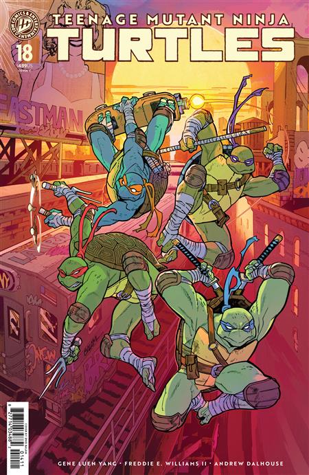 TEENAGE MUTANT NINJA TURTLES #18 VARIANT C (BALÁM)