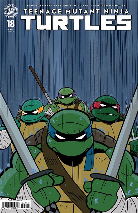 TEENAGE MUTANT NINJA TURTLES #18 VARIANT RI 1:25 (EDGAR)
