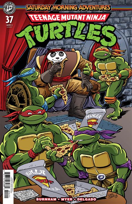 TEENAGE MUTANT NINJA TURTLES SATURDAY MORNING ADVENTURES #37 VARIANT B (DAVE GARCIA)