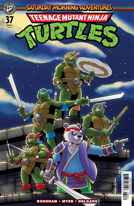 TEENAGE MUTANT NINJA TURTLES SATURDAY MORNING ADVENTURES #37 VARIANT C (MILLER)