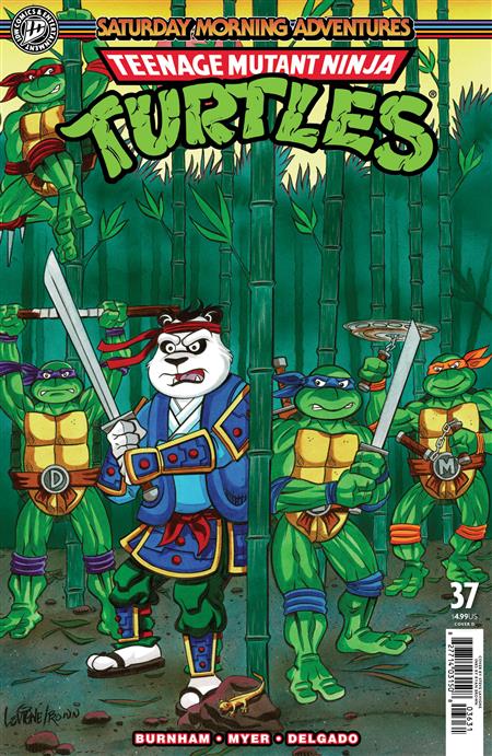 TEENAGE MUTANT NINJA TURTLES SATURDAY MORNING ADVENTURES #37 VARIANT D FOIL (LAVIGNE)