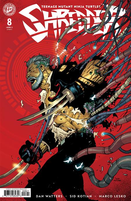 TEENAGE MUTANT NINJA TURTLES SHREDDER #8 VARIANT B (KOTIAN)