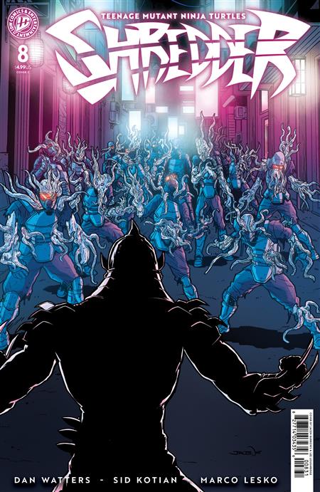 TEENAGE MUTANT NINJA TURTLES SHREDDER #8 VARIANT C (BURROWS)