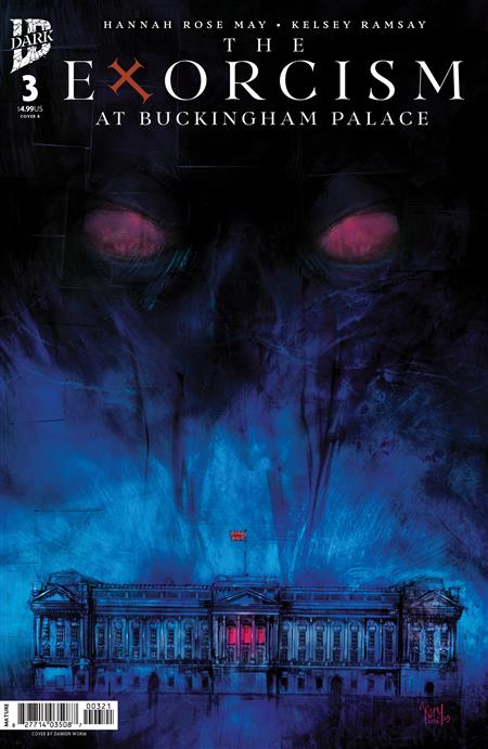 THE EXORCISM AT BUCKINGHAM PALACE #3 VARIANT B (DAMIEN WORM) (MR)