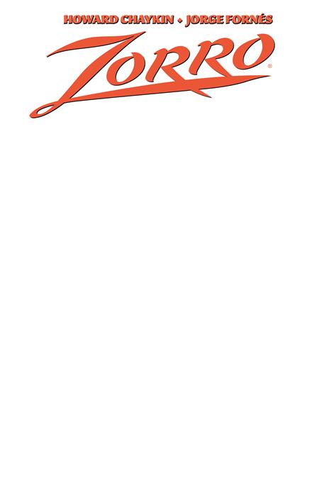 ZORRO #1 VARIANT E (SKETCH VARIANT)