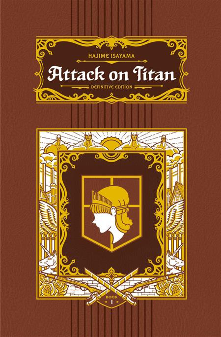 ATTACK ON TITAN DEFINITIVE  HC COLLECTION 1 (VOL. 1-3)