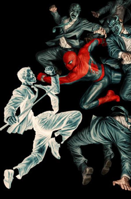 AMAZING SPIDER-MAN #28 1:100 LEE BERMEJO AMAZING VISIONS VIRGIN VARIANT