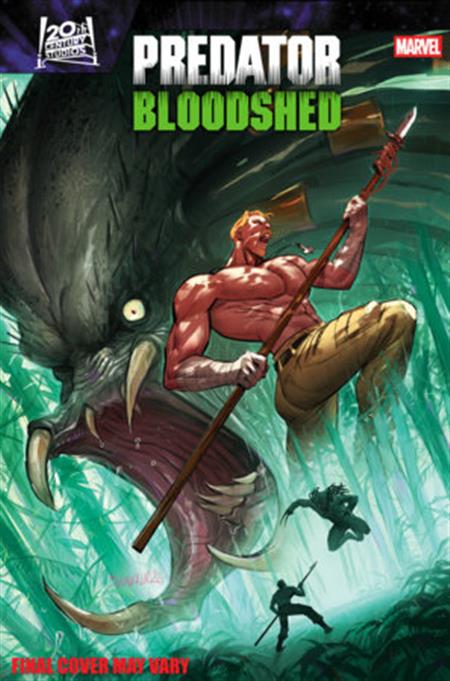 PREDATOR BLOODSHED #4 1:25 IVAN SHAVRIN VARIANT