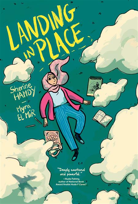 LANDING IN PLACE A GRAPHIC NOVEL HC