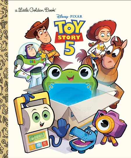 DISNEY AND PIXAR TOY STORY 5 LITTLE GOLDEN BOOK HC