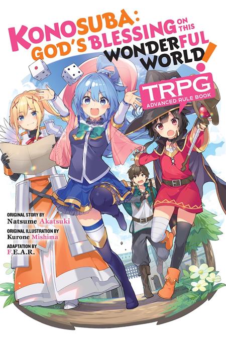 KONOSUBA GODS BLESSING ON THIS WONDERFUL WORLD TRPG ADVANCED RULE BOOK TP