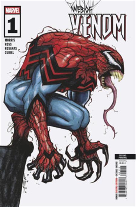 WEB OF VENOM #1 JUAN FERREYRA 2ND PRINTING VARIANT