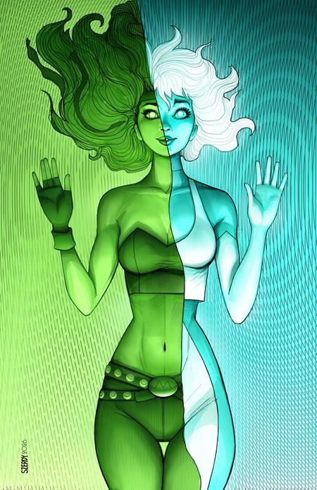 JUSTICE LEAGUE UNLIMITED #19 CVR C NATHAN SZERDY CARD STOCK VAR