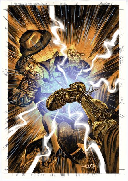 THE PERIL OF THE BRUTAL DARK AN EZRA CAIN MYSTERY #4 (OF 6) CVR B DUNCAN FEGREDO CARD STOCK VAR (MR)