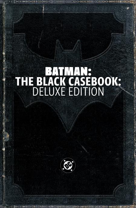 BATMAN THE BLACK CASEBOOK DELUXE EDITION HC