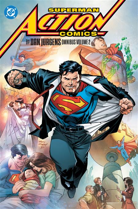 SUPERMAN ACTION COMICS BY DAN JURGENS OMNIBUS HC VOL 02