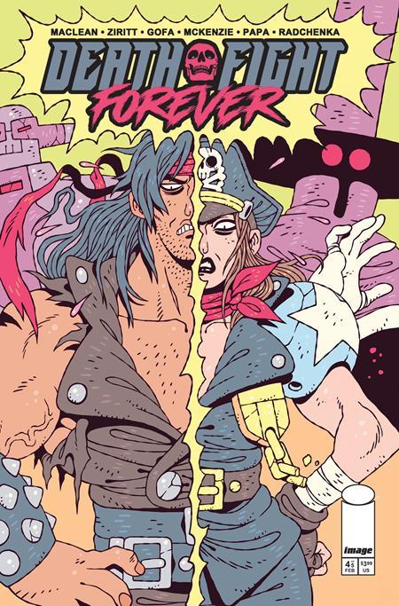 DEATH FIGHT FOREVER #4 (OF 5) CVR B SAM MCKENZIE VAR (MR)