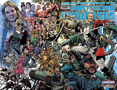 GHOST MACHINE THE OFFICIAL GUIDEBOOK #2 (OF 5) CVR B BRYAN HITCH & BRAD ANDERSON WRAPAROUND VAR