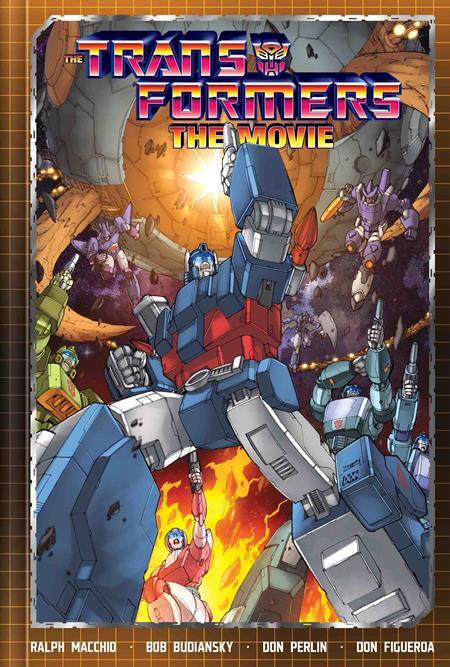 TRANSFORMERS THE MOVIE DELUXE EDITION HC DIRECT MARKET EXCLUSIVE DOM FIGUEROA & JOSH BURCHAM CVR