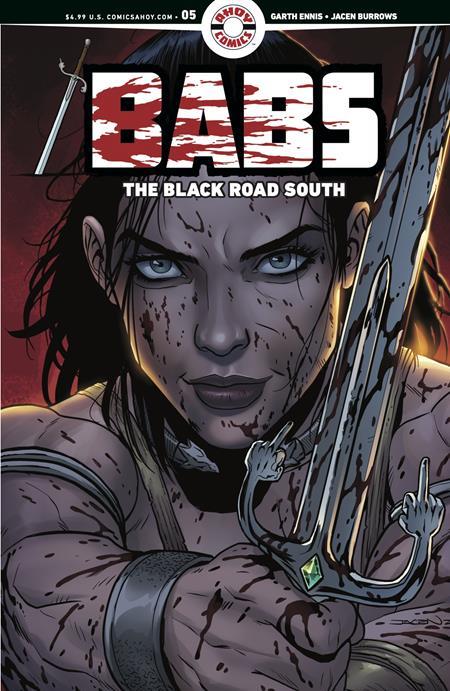 BABS THE BLACK ROAD SOUTH #5 (OF 6) CVR A JACEN BURROWS (MR)