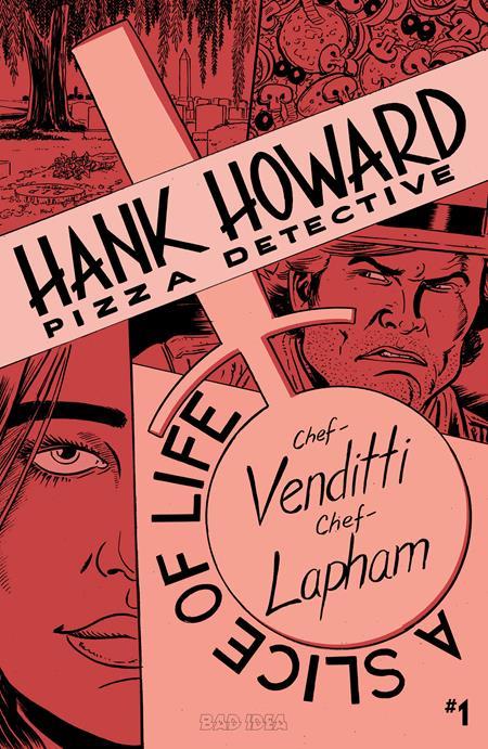 HANK HOWARD PIZZA DETECTIVE A SLICE OF LIFE #1 (OF 2) CVR A DAVID LAPHAM