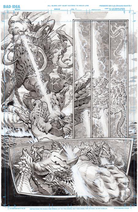 OLYMPUS SAGA MEGALITH #1 (OF 4) CVR L LEWIS LAROSA ORIGINAL ART EDITION 9 VAR