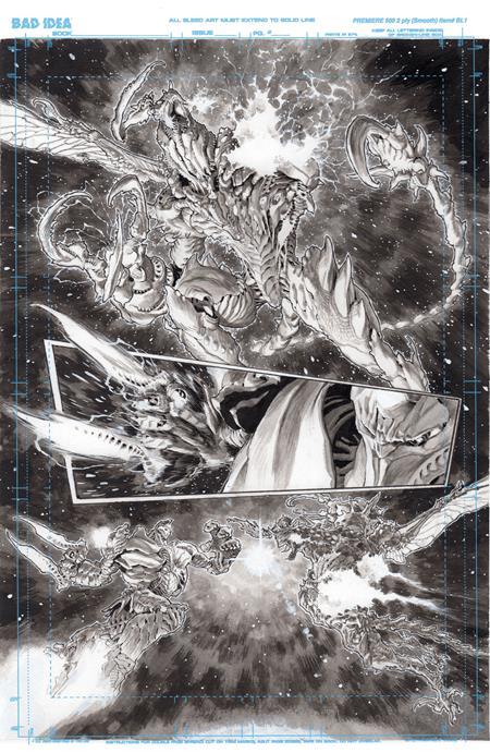 OLYMPUS SAGA MEGALITH #1 (OF 4) CVR P LEWIS LAROSA ORIGINAL ART EDITION 13 VAR