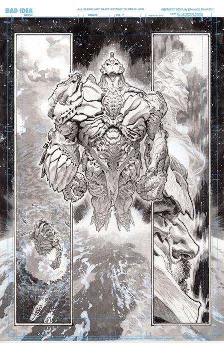 OLYMPUS SAGA MEGALITH #1 (OF 4) CVR T LEWIS LAROSA ORIGINAL ART EDITION 17 VAR