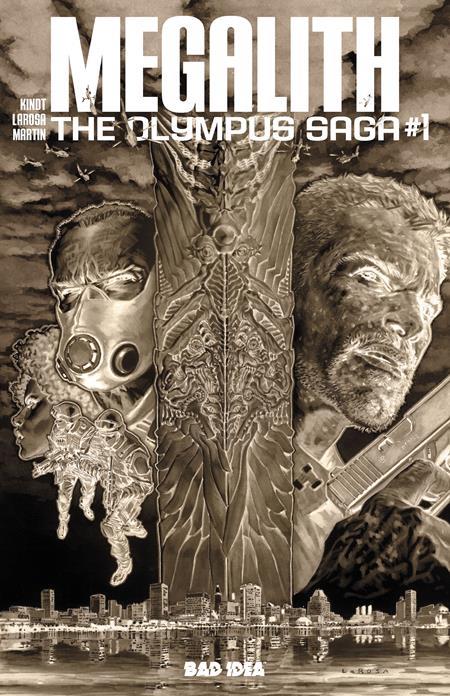OLYMPUS SAGA MEGALITH #1 (OF 4) CVR AM INC 1:30 LEWIS LAROSA PRINTERS PLATE VAR