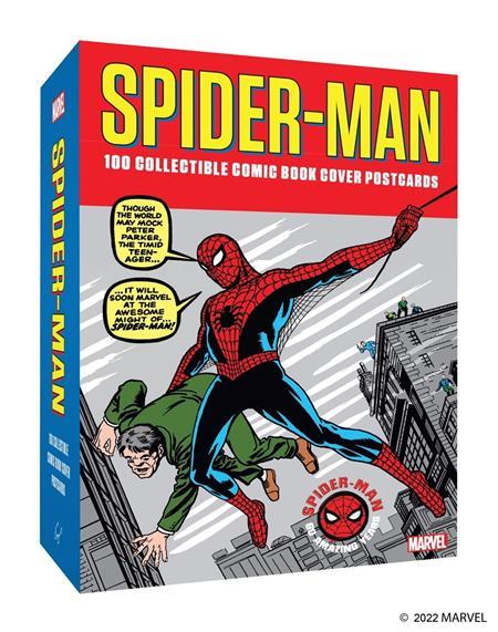 MARVEL SPIDER-MAN 100 COLLECTIBLE COMIC BOOK COVER POSTCARDS Previously Offered thru Other Distributors