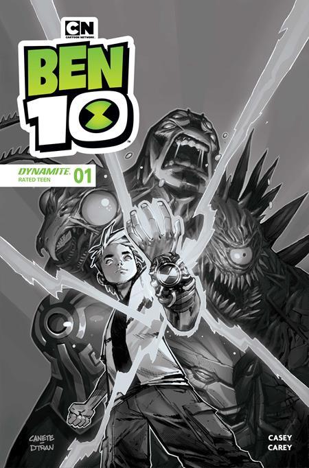 BEN 10 #1 CVR J INC 1:10 ERIC CANETE LINE ART VAR