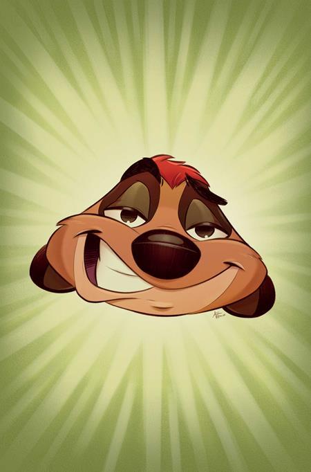 LION KING #5 CVR E INC 1:10 CARTOON HEAD VIRGIN VAR