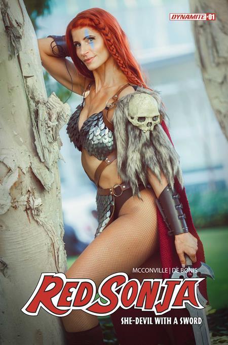 RED SONJA SHE DEVIL WITH A SWORD #1 CVR E WOMAN OF WONDER COSPLAY VAR