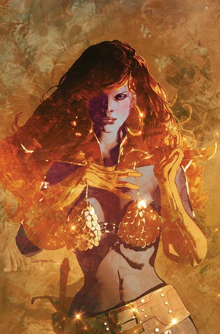 RED SONJA SHE DEVIL WITH A SWORD #1 CVR O INC 1:25 STUART SAYGER VIRGIN VAR